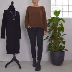 Jeans med Knappar SVART - 3D Denim