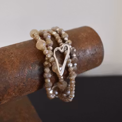 Armband Zoe ROSE/SILVER - The Moshi