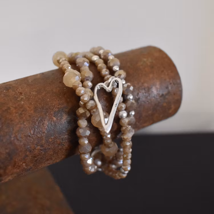 Armband Zoe ROSE/SILVER - The Moshi