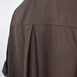 Långskjorta Bomull Leonie BRUN - Camicia