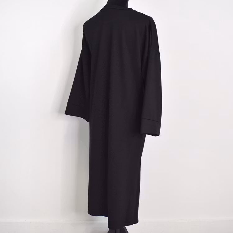 Klänning med Knyt Minna SVART - Camicia