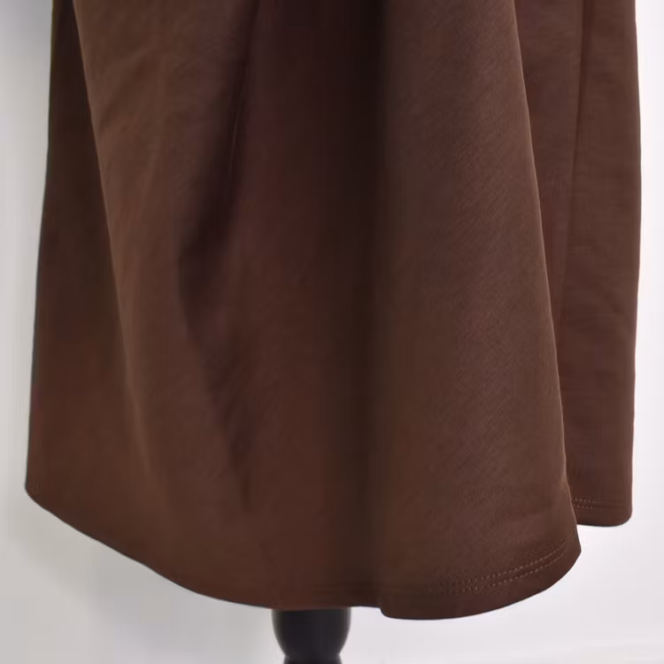 Klänning med Knyt Minna BRUN - Camicia