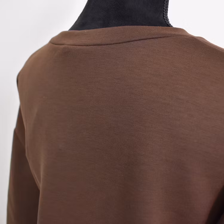 Klänning med Knyt Minna BRUN - Camicia