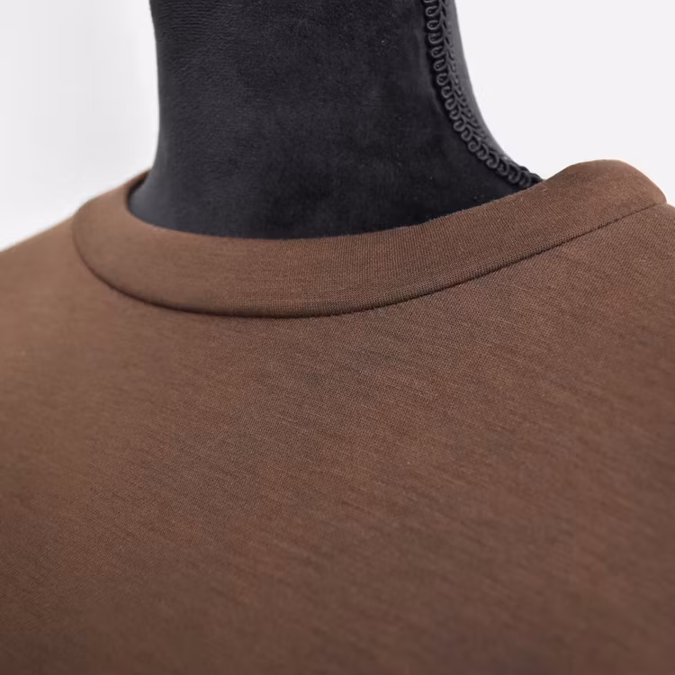 Klänning med Knyt Minna BRUN - Camicia
