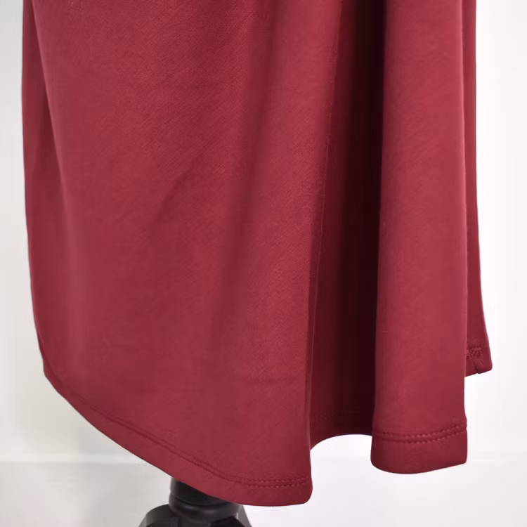 Klänning med Knyt Minna VINRÖD - Camicia