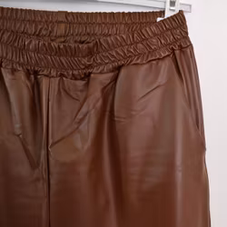 Vid Byxa Konstskinn Winnie BRUN - Camicia