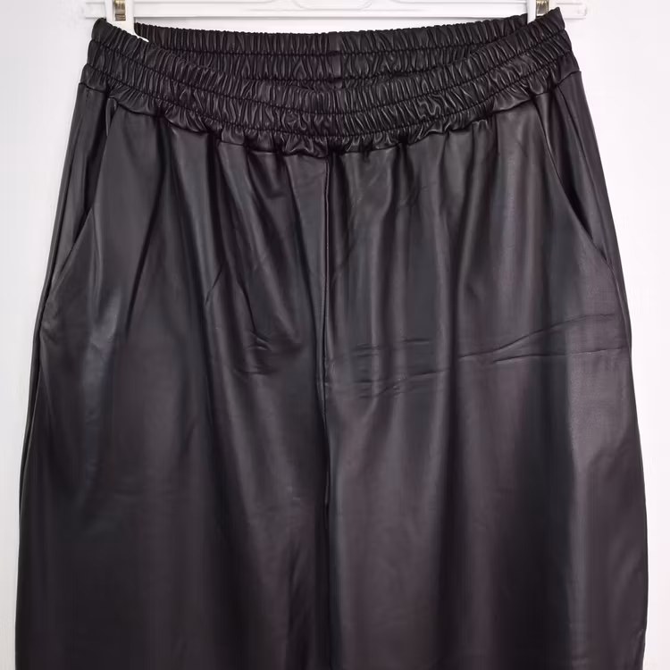 Vid Byxa Konstskinn Winnie SVART - Camicia