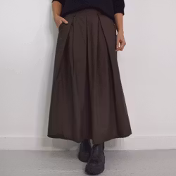 Kjol Bomull Bianca BRUN - Camicia