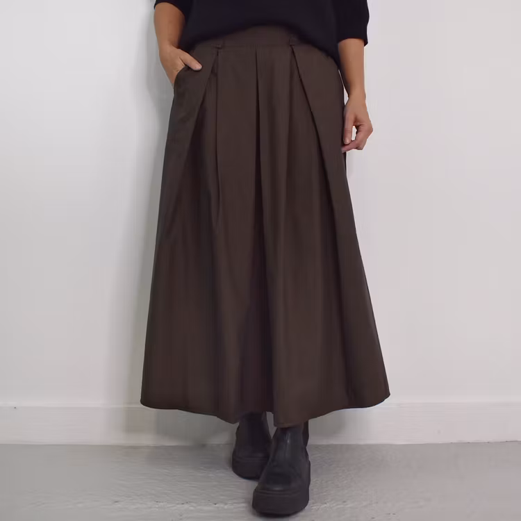 Kjol Bomull Bianca BRUN - Camicia