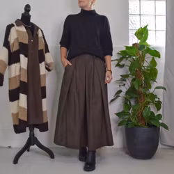 Kjol Bomull Bianca BRUN - Camicia