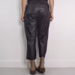 Vid Byxa Konstskinn Winnie SVART - Camicia