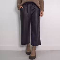Vid Byxa Konstskinn Winnie SVART - Camicia
