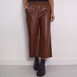 Vid Byxa Konstskinn Winnie BRUN - Camicia