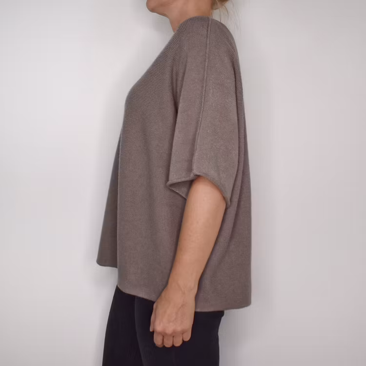 Finstickad Ponchotröja Sia NUGGAT - Marta du Chateau