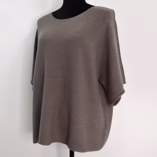 Finstickad Ponchotröja Sia NUGGAT - Marta du Chateau