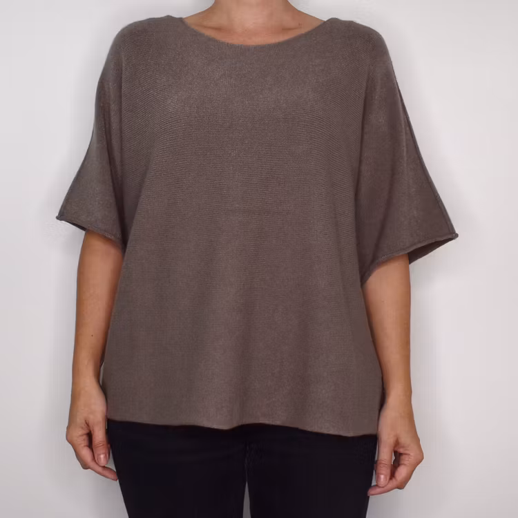 Finstickad Ponchotröja Sia NUGGAT - Marta du Chateau