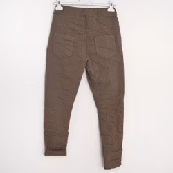 Stretchig Byxa Alva MÖRK TAUPE