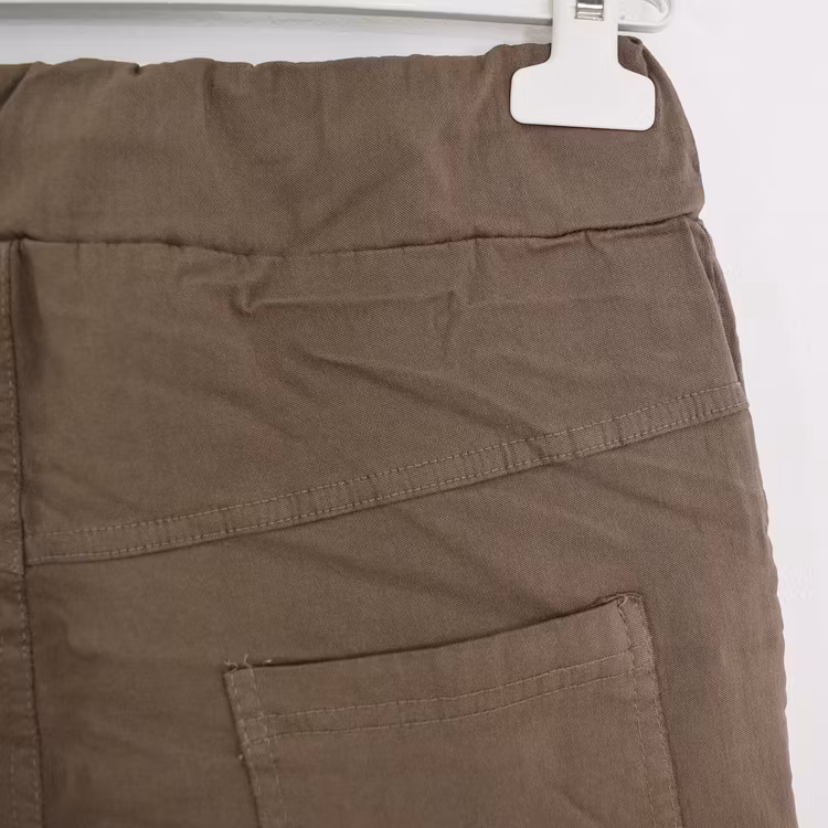 Stretchig Byxa Alva MÖRK TAUPE