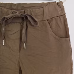 Stretchig Byxa Alva MÖRK TAUPE