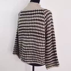 Stickad tröja Fatima BEIGE - Marta du Chateau