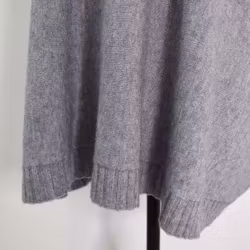 Finstickad Tröja Over Sized GRIGIO MEDIO