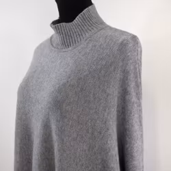 Finstickad Tröja Over Sized GRIGIO MEDIO