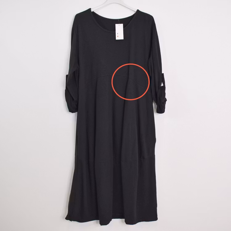 ANDRASORTERING Sweatshirtklänning SVART L/XL
