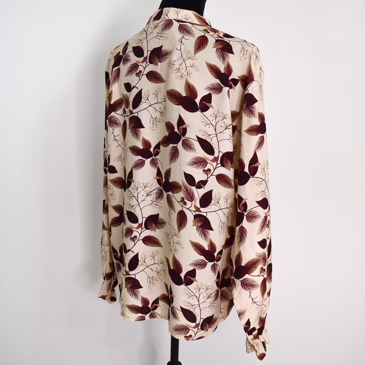 Blus Krås Joceline BEIGE - Marta du Chateau