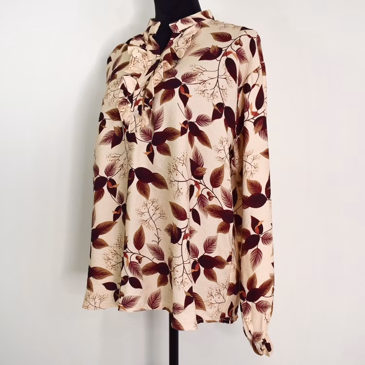 Blus Krås Joceline BEIGE - Marta du Chateau