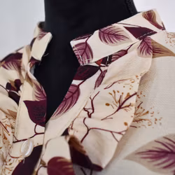 Blus Krås Joceline BEIGE - Marta du Chateau