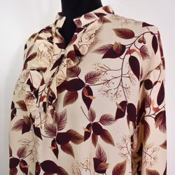 Blus Krås Joceline BEIGE - Marta du Chateau