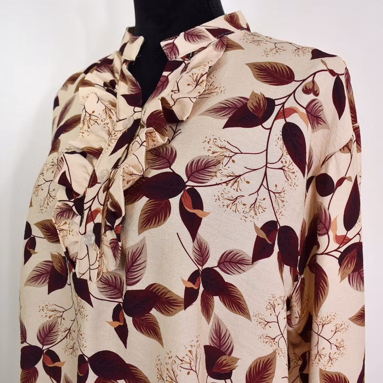 Blus Krås Joceline BEIGE - Marta du Chateau