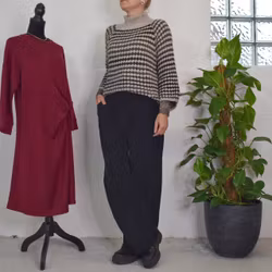 Vid Byxa Cord Kiana SVART - Marta du Chateau
