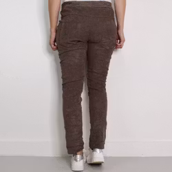 Stretchig Byxa Cord Pecan FANGO - Marta du Chateau