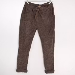 Stretchig Byxa Cord Pecan FANGO - Marta du Chateau
