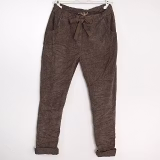 Stretchig Byxa Cord Pecan FANGO - Marta du Chateau