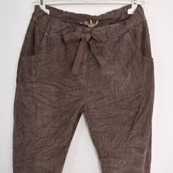 Stretchig Byxa Cord Pecan FANGO - Marta du Chateau