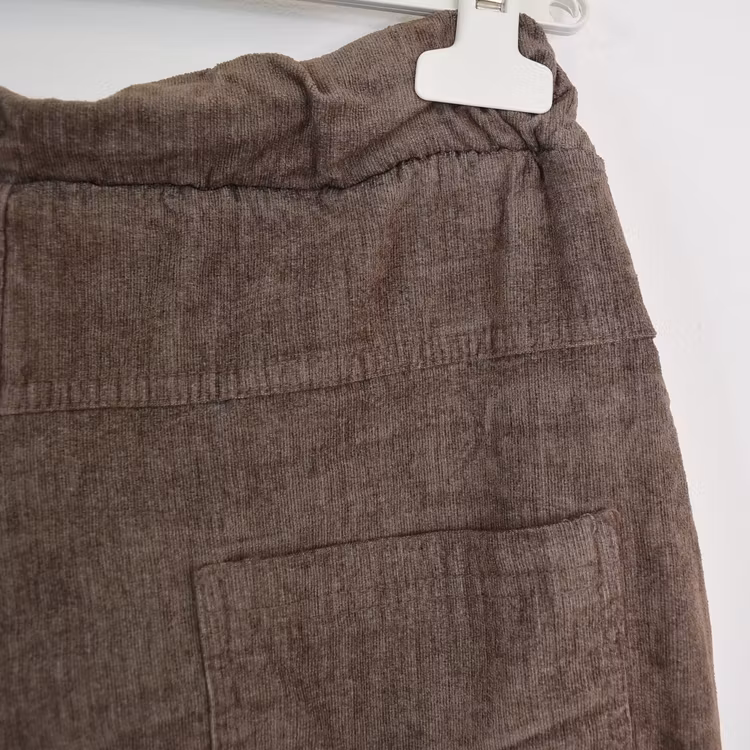 Stretchig Byxa Cord Pecan FANGO - Marta du Chateau