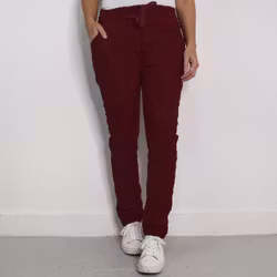 Stretchig Byxa Cord Pecan BORDEAUX - Marta du Chateau