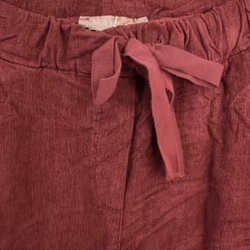 Stretchig Byxa Cord Pecan BORDEAUX - Marta du Chateau