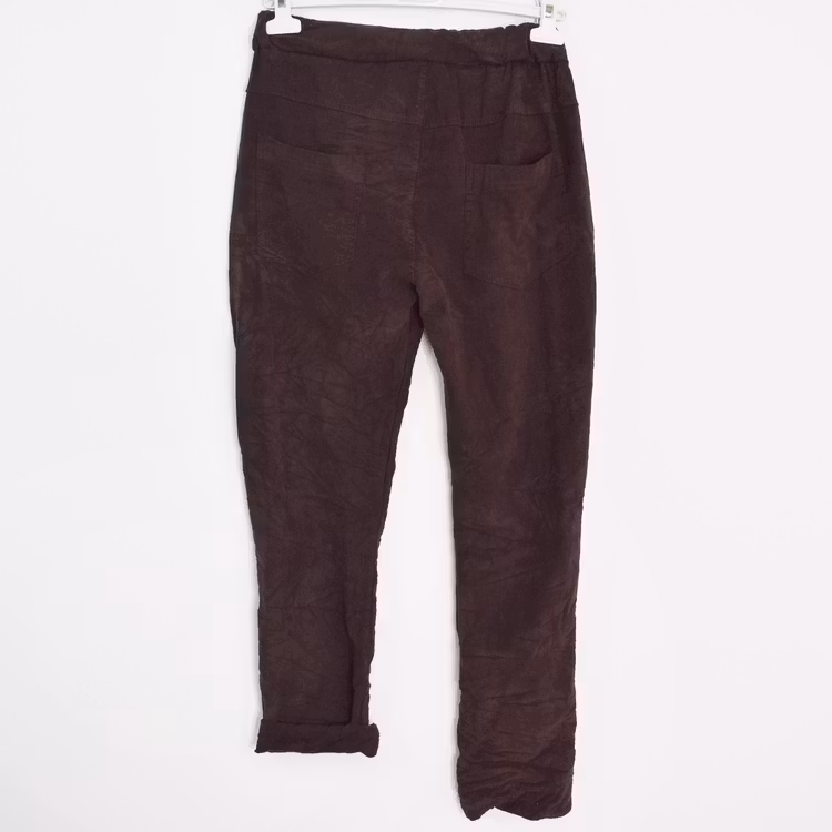 Stretchig Byxa Cord Pecan MORO - Marta du Chateau