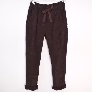 Stretchig Byxa Cord Pecan MORO - Marta du Chateau