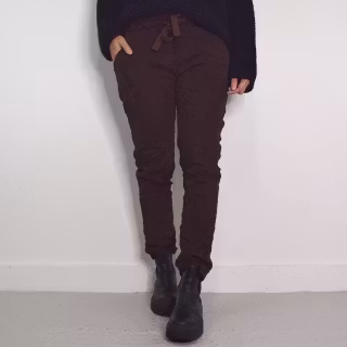 Stretchig Byxa Cord Pecan MORO - Marta du Chateau