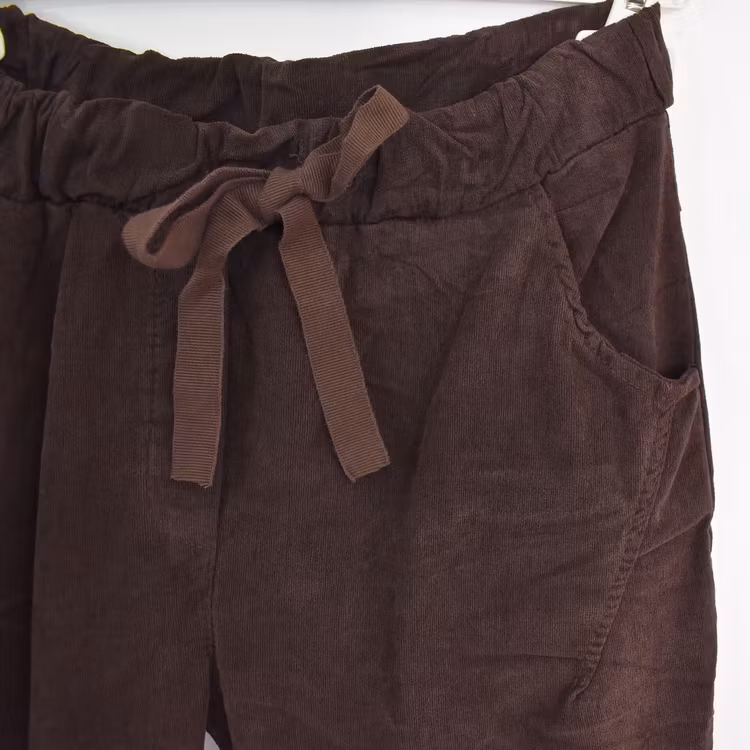 Stretchig Byxa Cord Pecan MORO - Marta du Chateau