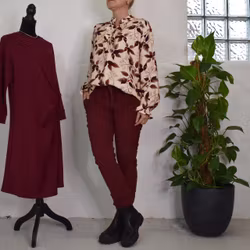 Blus Krås Joceline BEIGE - Marta du Chateau