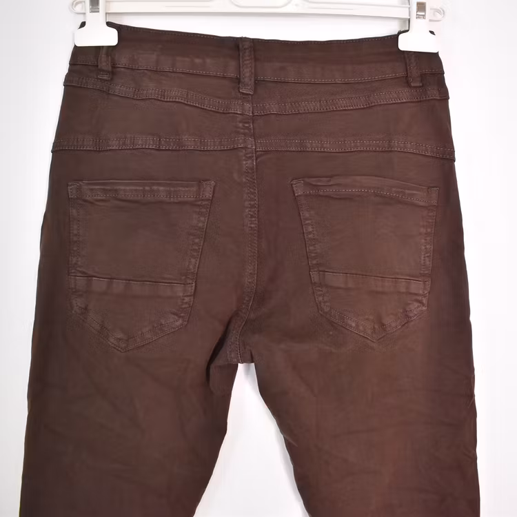 Jeans med Knappar MARRONE - 3D Denim