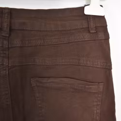 Jeans med Knappar MARRONE - 3D Denim