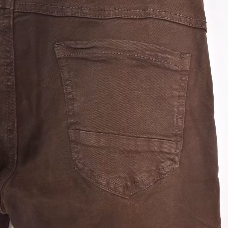 Jeans med Knappar MARRONE - 3D Denim