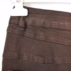 Jeans med Knappar MARRONE - 3D Denim