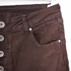 Jeans med Knappar MARRONE - 3D Denim